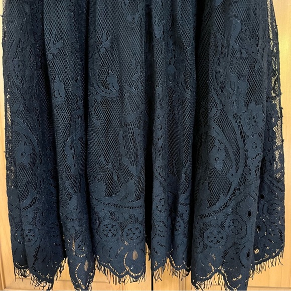 Free People Verushka Lace Mini Dress Black Size 8 NWT - Picture 9 of 16